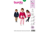 Schnittmuster burda kids - Jacke 9425